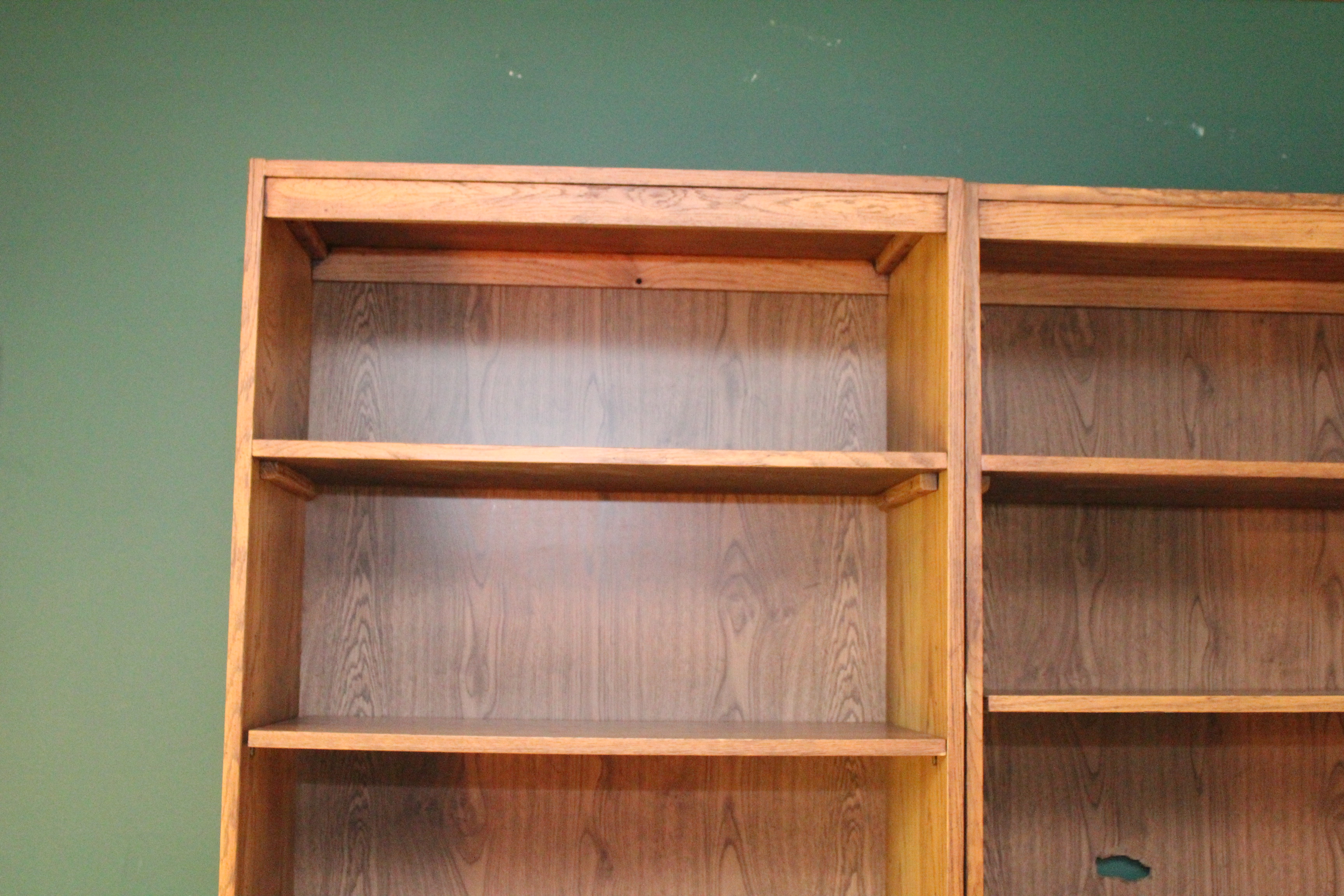 Collection of Three Wooden Bookshelves