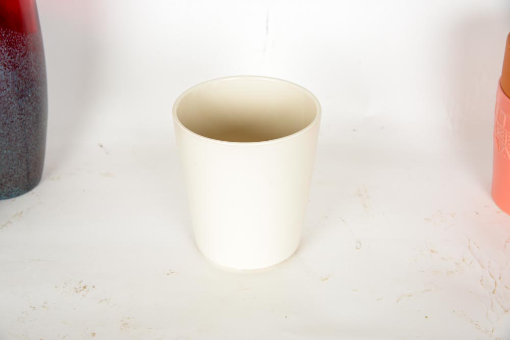 Assortment of Ceramic and Glass Vases