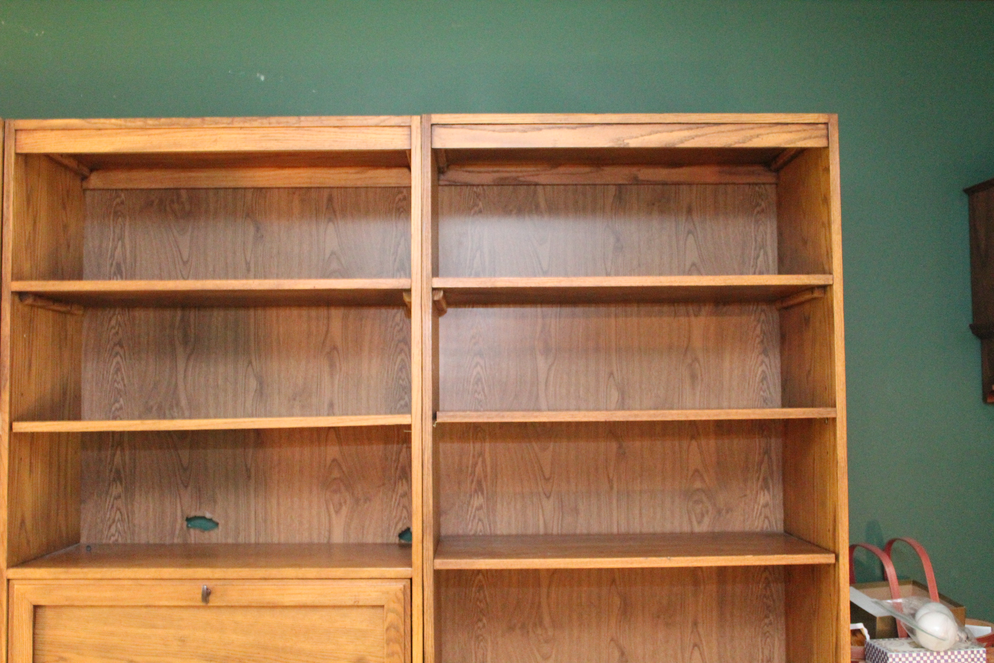 Collection of Three Wooden Bookshelves
