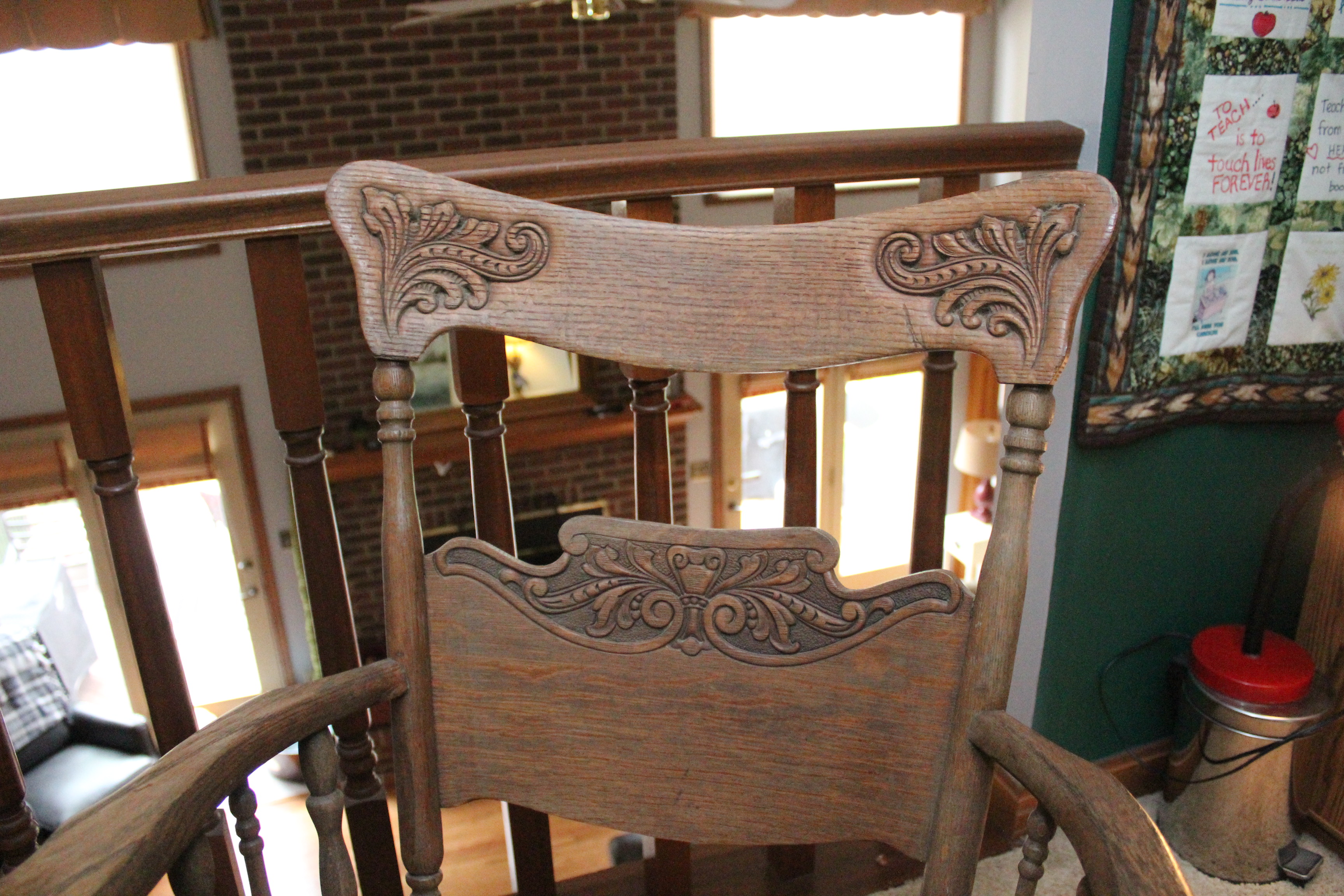Wooden Rocking Chair