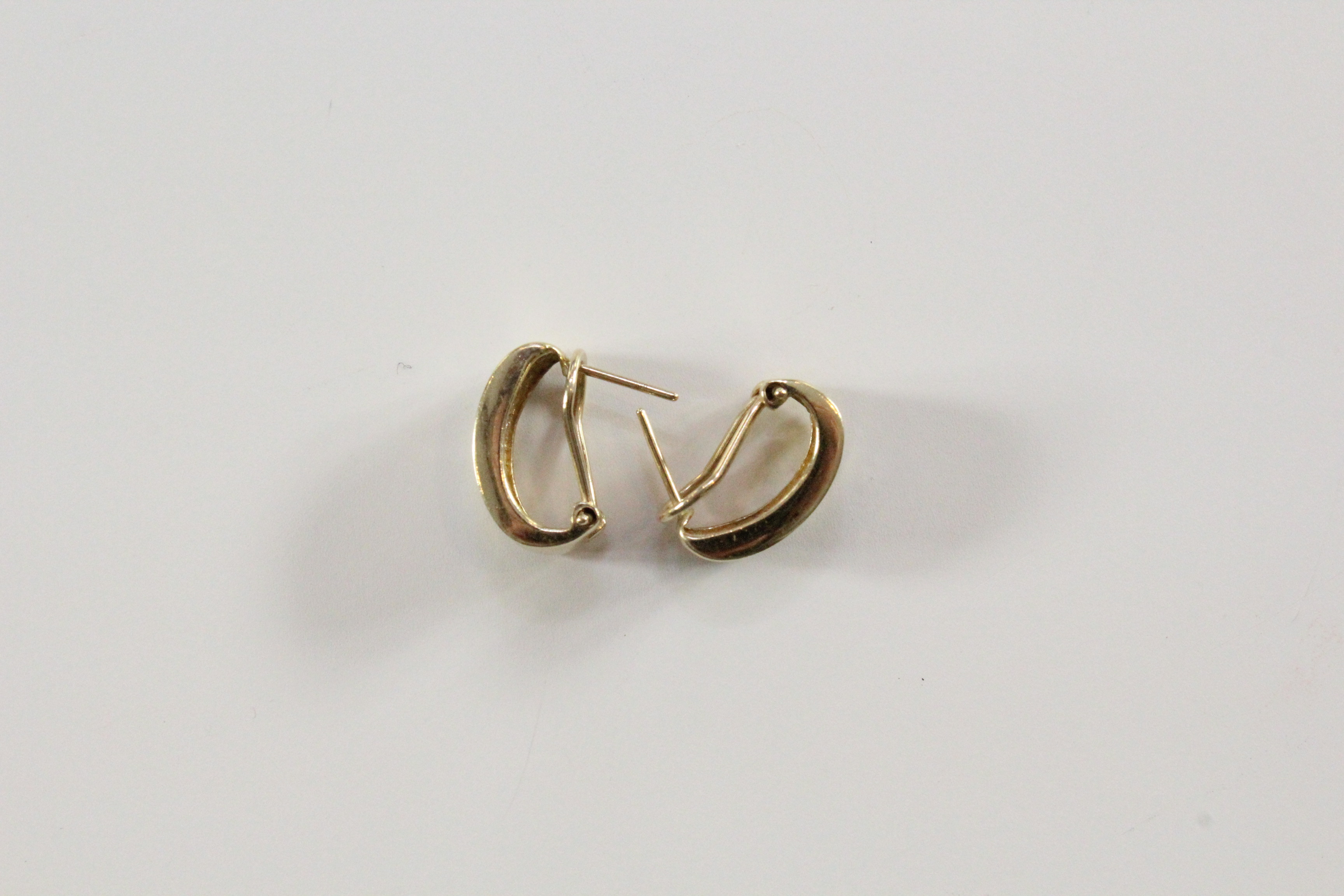 14K Yellow Gold Diamond Earrings