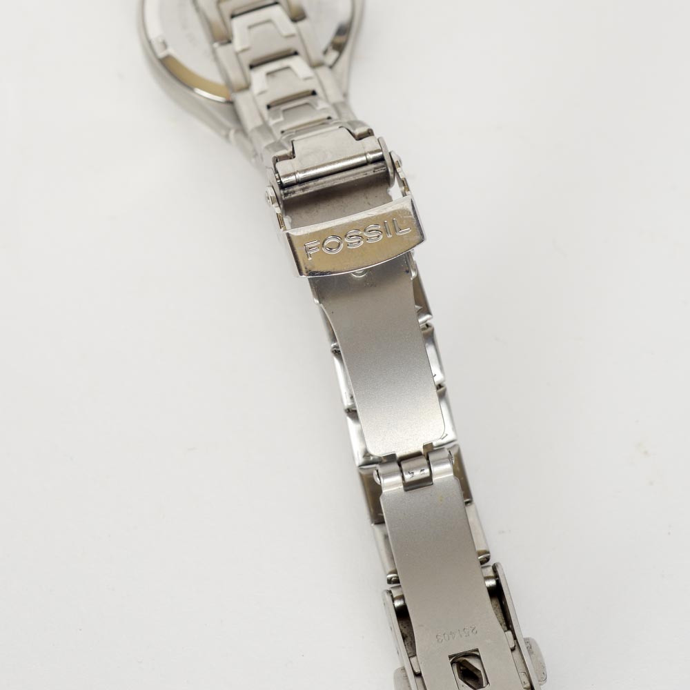 Fossil Blue Stainless Steel Watch