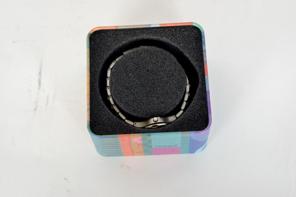 Fossil Blue Stainless Steel Watch