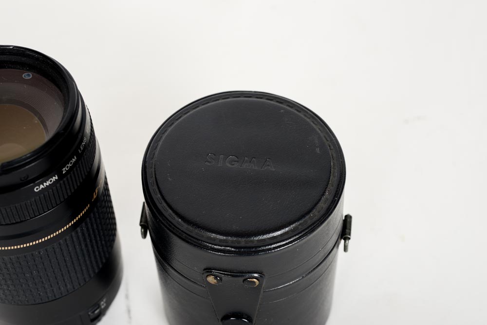 Sigma and Canon Lenses