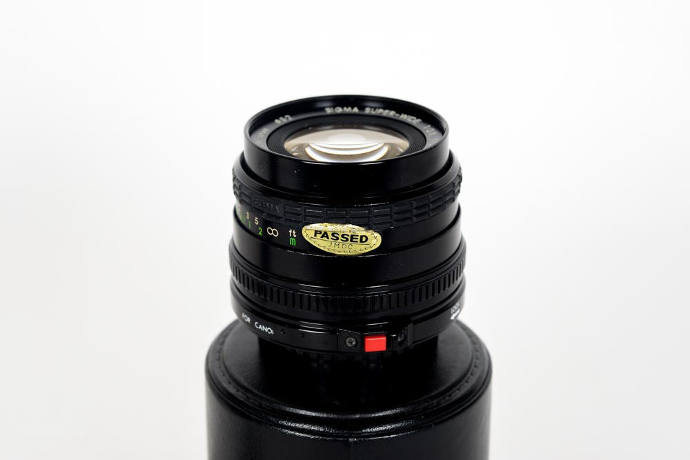 Sigma and Canon Lenses