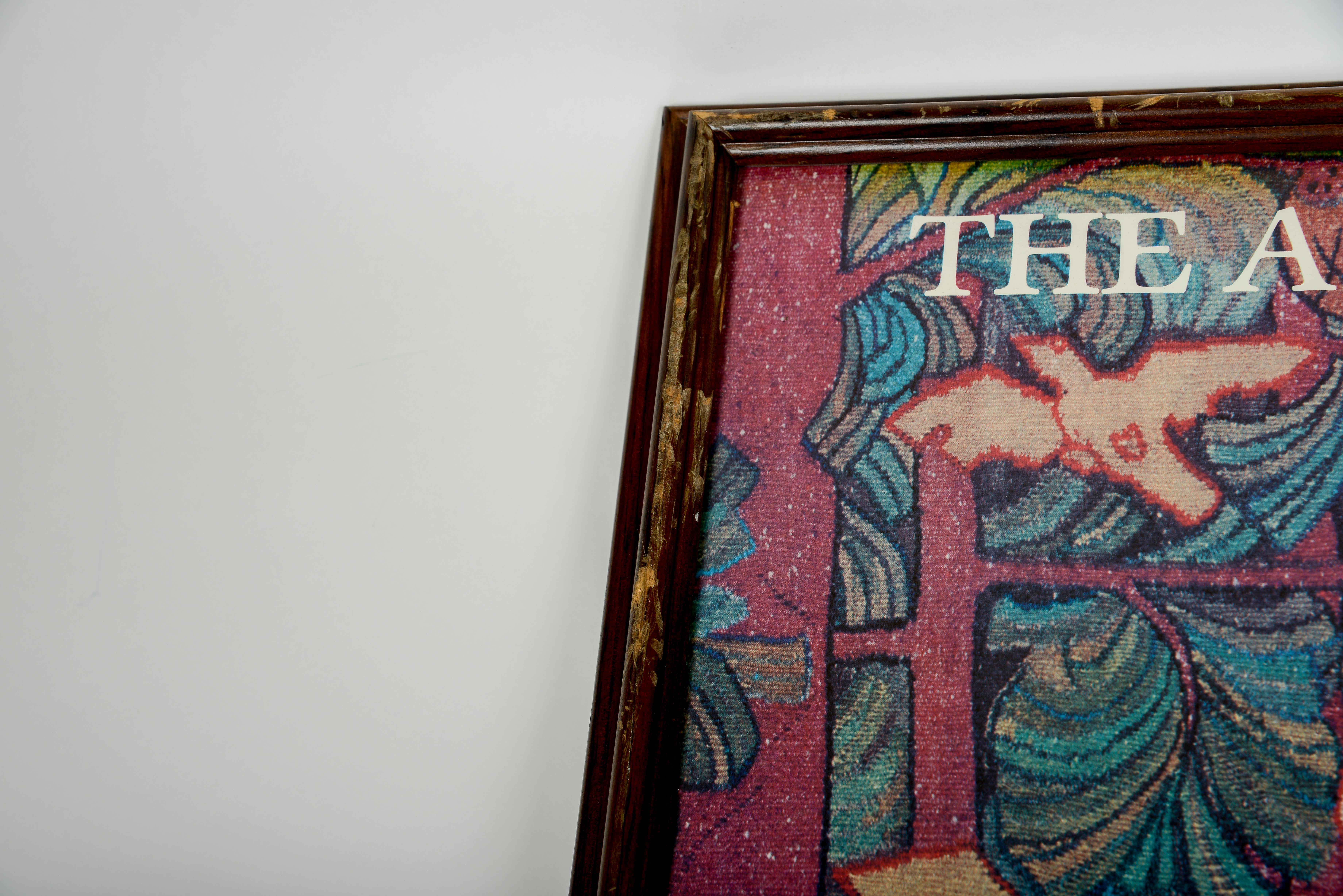 Framed "The Art of Norway" Exhibit Poster