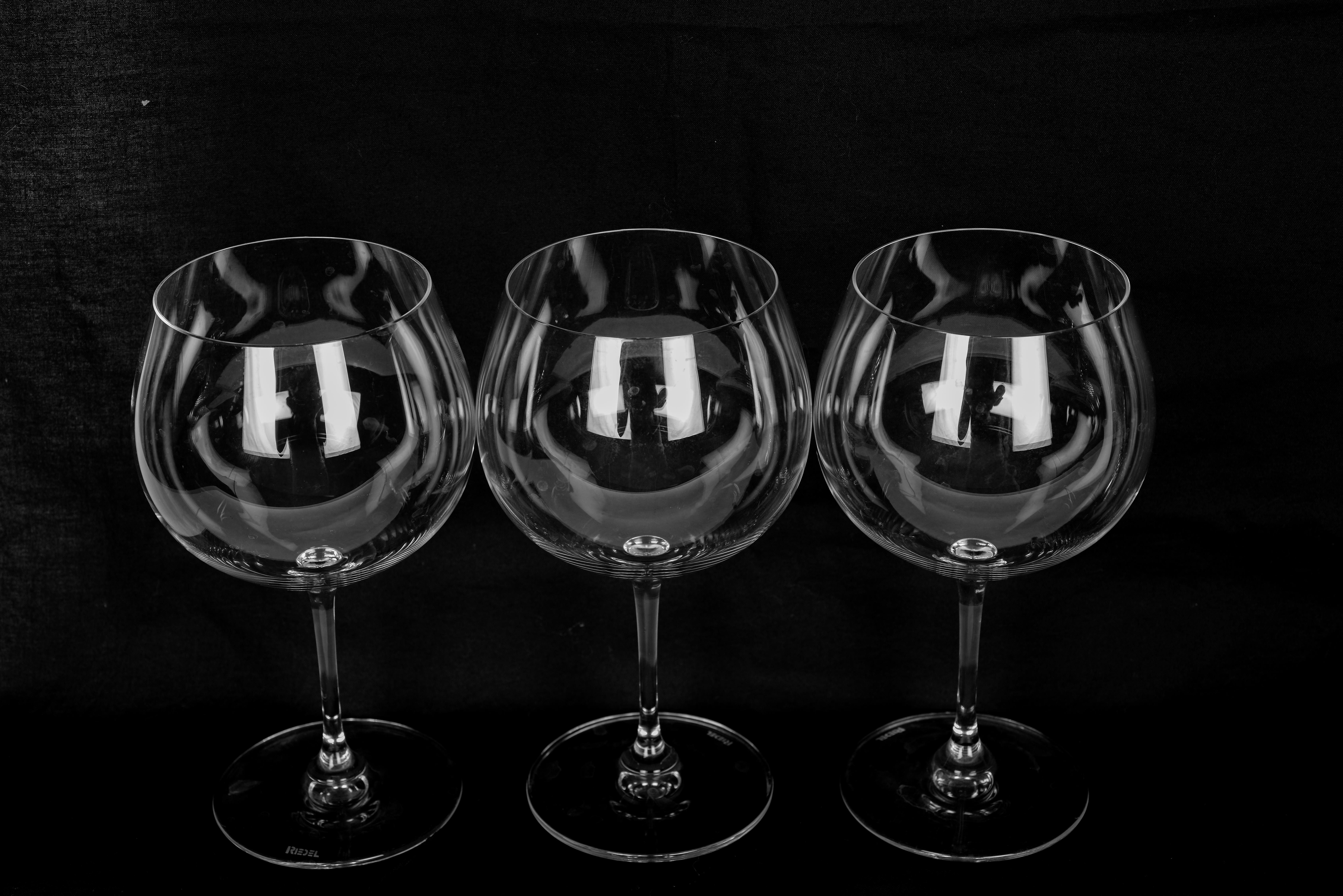 Set of Riedel Wine Glasses
