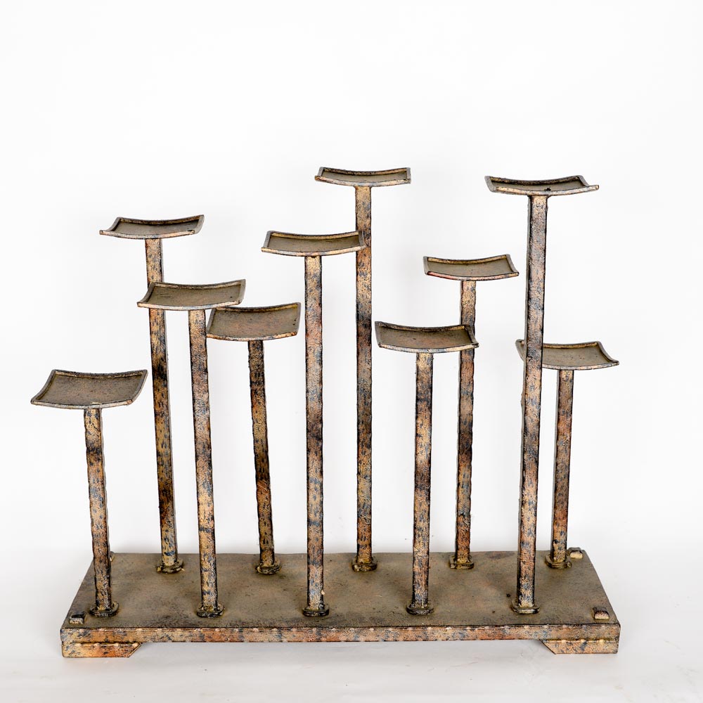 Cast Metal Candelabra