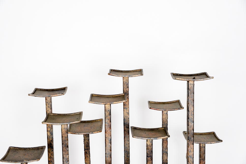 Cast Metal Candelabra