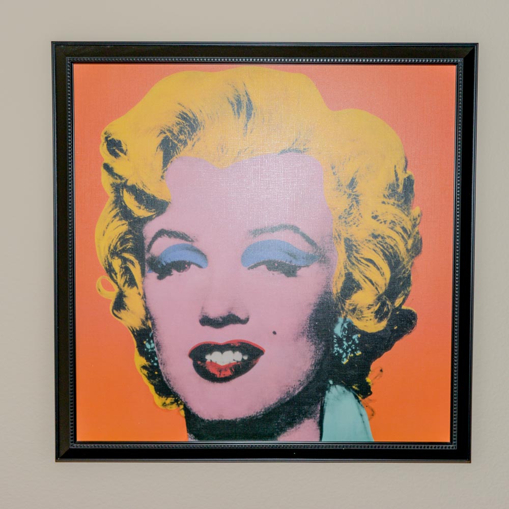 Reproduction Giclee of Andy Warhol's Marilyn Monroe