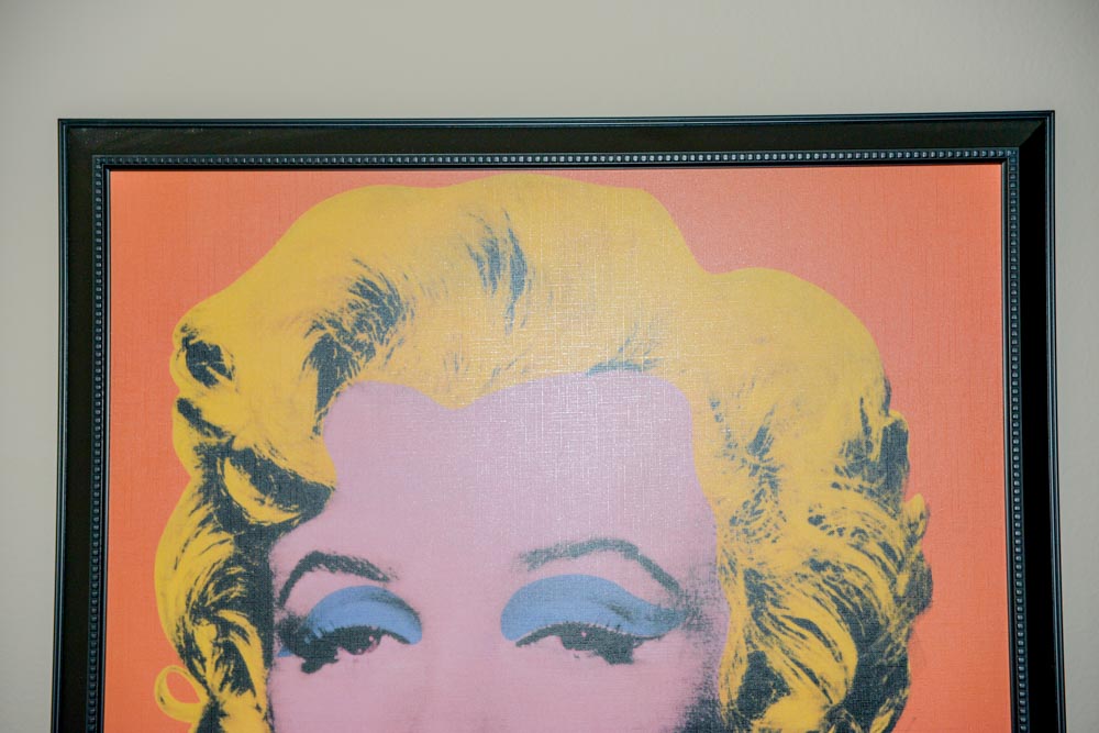 Reproduction Giclee of Andy Warhol's Marilyn Monroe
