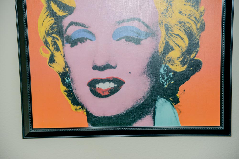 Reproduction Giclee of Andy Warhol's Marilyn Monroe