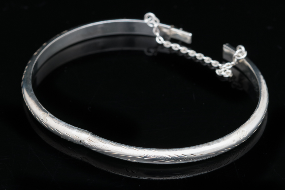 Sterling Silver Bangle Bracelet