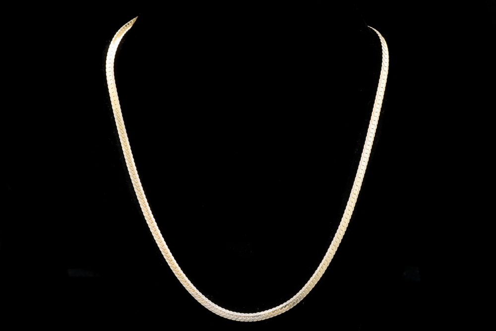 Gold Plated Sterling Silver 20" Necklace