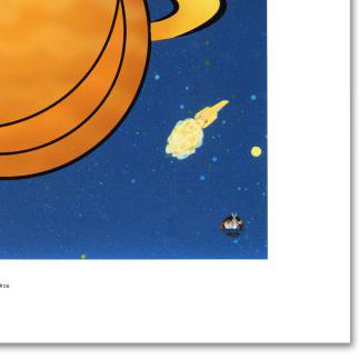 "Marvin Martian Golf" Warner Bros. Limited Edition Giclee on Paper