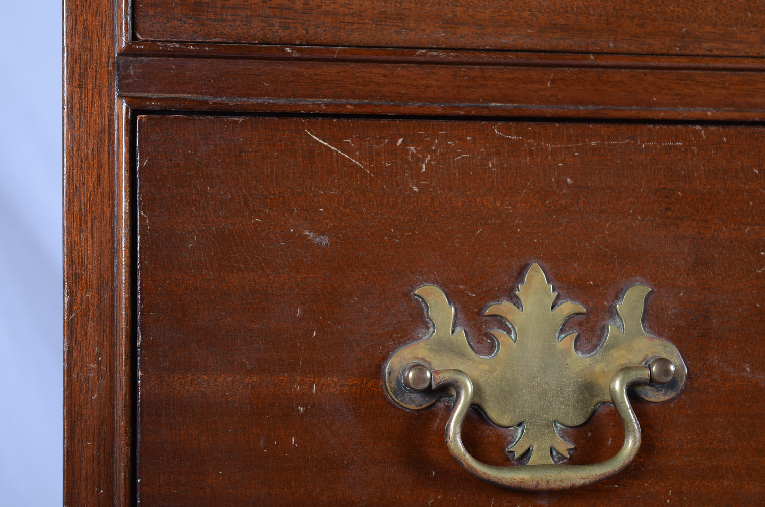 Federal Style Highboy With Butlers Secretary by Henkel Harris