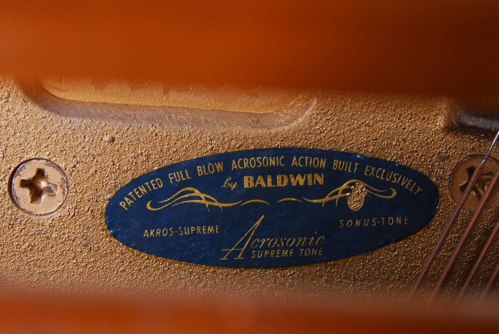 Baldwin Acrosonic Console Piano and Bench