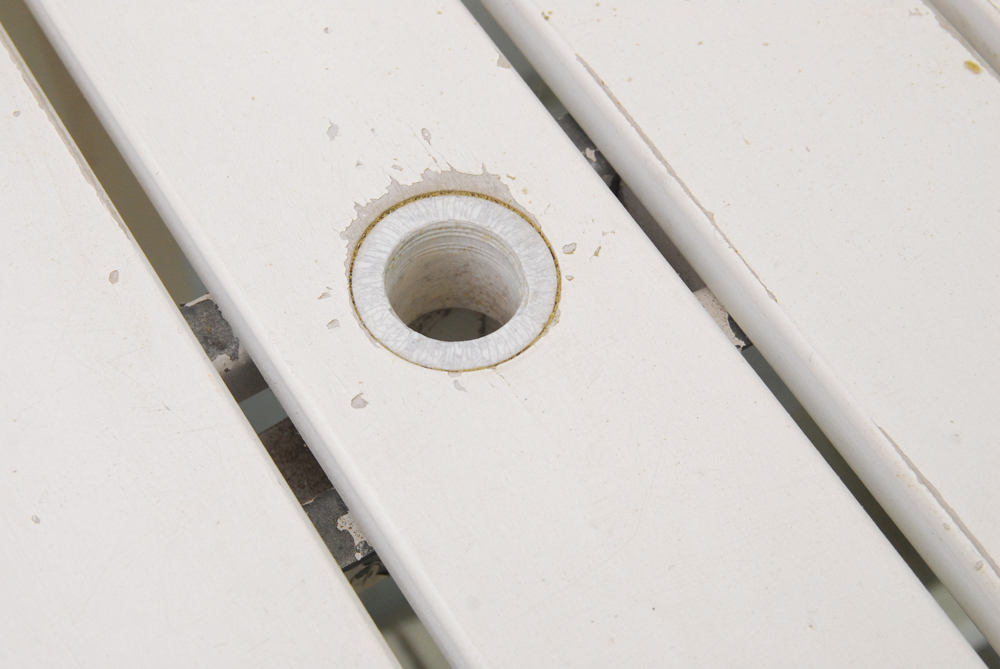 Triconfort Patio Table and IKEA Chairs