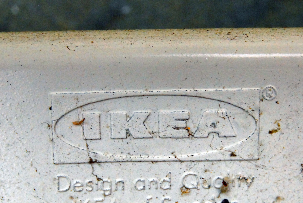 Triconfort Patio Table and IKEA Chairs