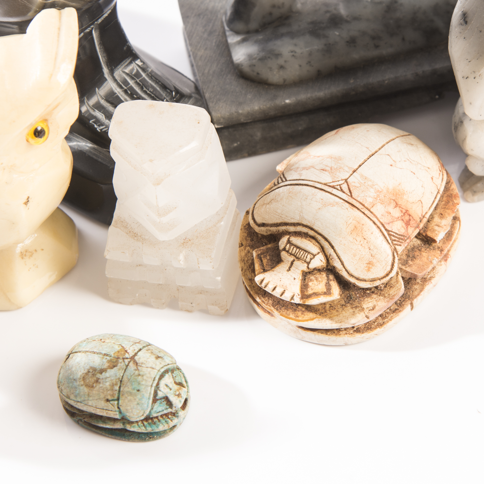 Carved Stone Figurines