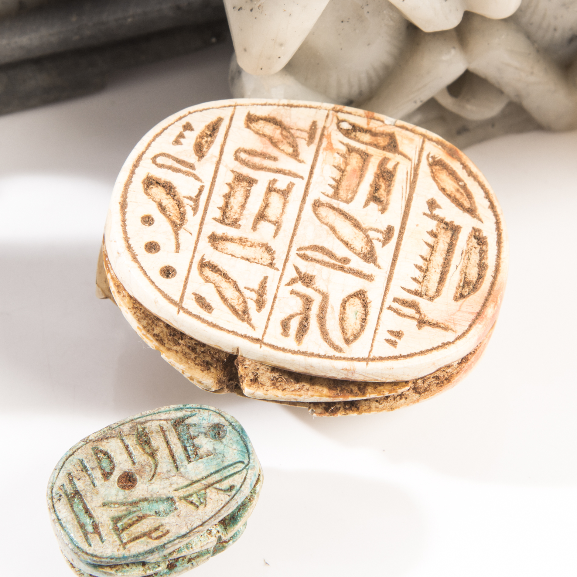 Carved Stone Figurines