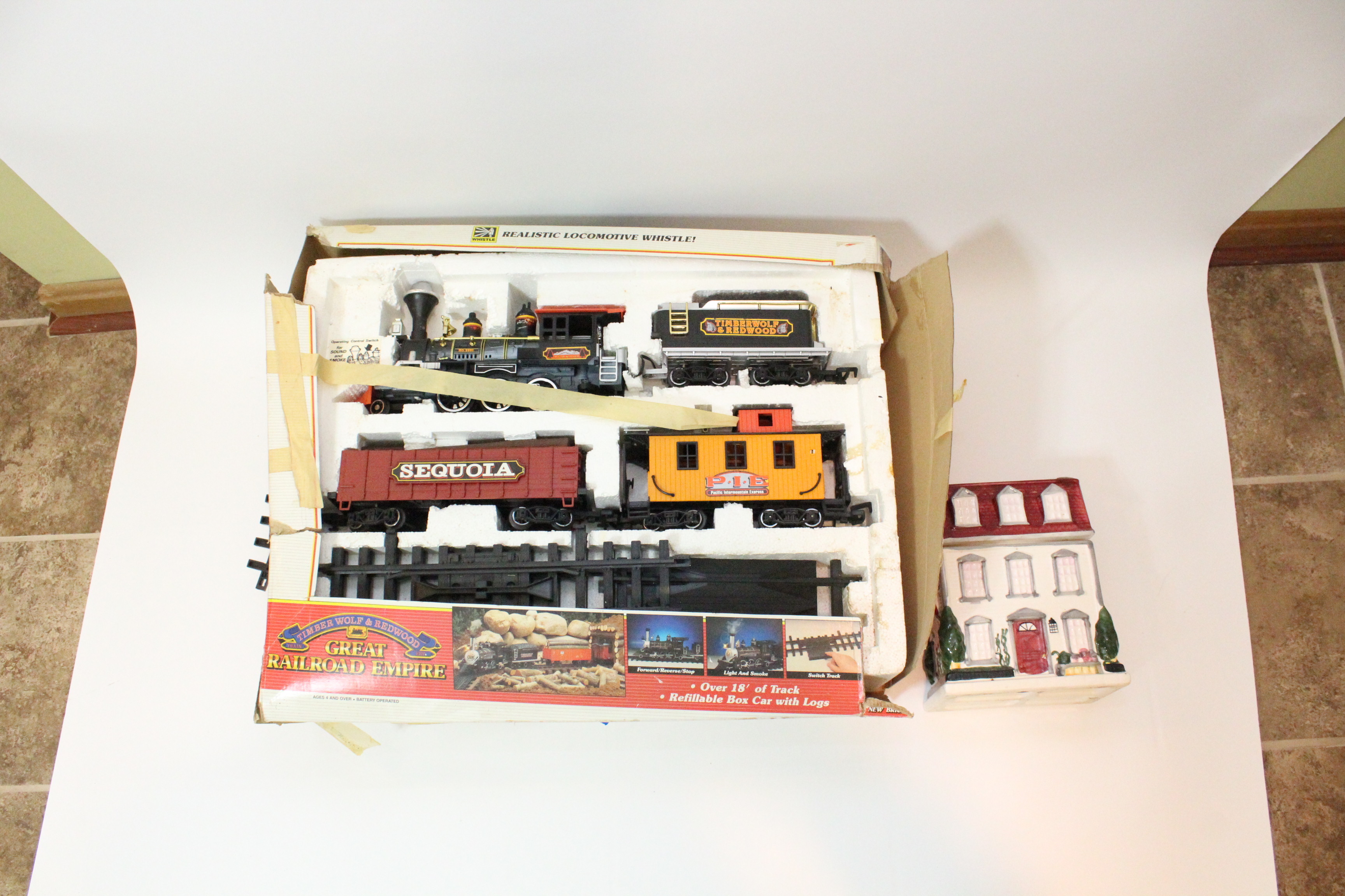 Timber Wolf & Redwood Great Railroad Empire and Sherwood Cookie Jar