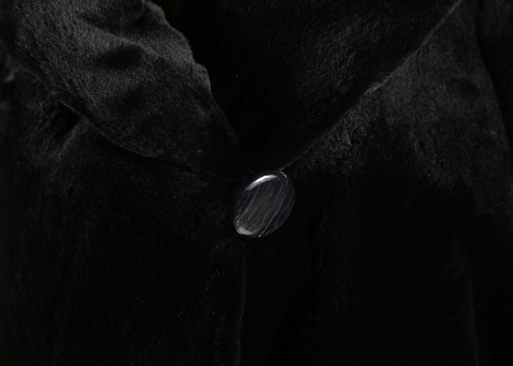 Louis Féraud Sheared Mink Coat