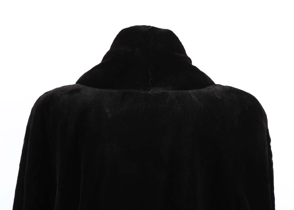 Louis Féraud Sheared Mink Coat