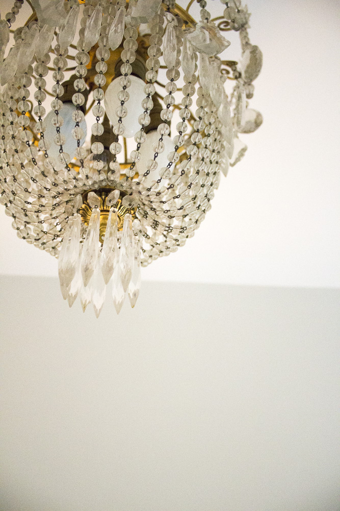 Empire Style Crystal Chandelier