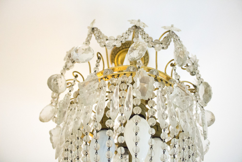 Empire Style Crystal Chandelier