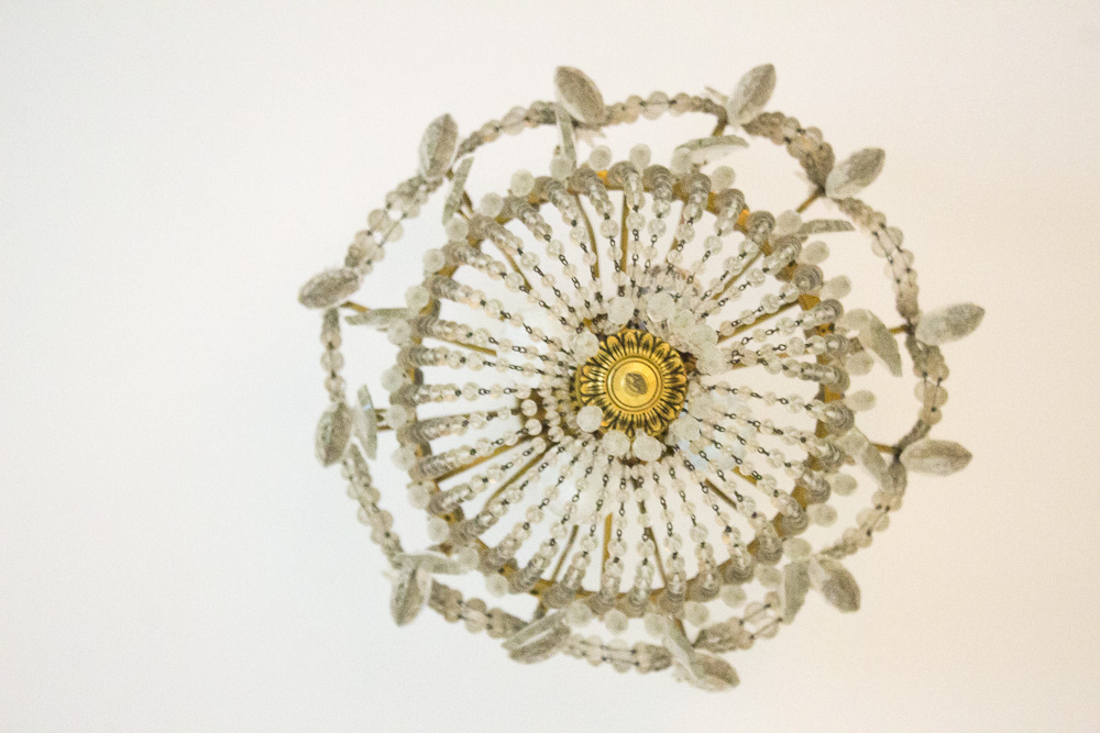 Empire Style Crystal Chandelier