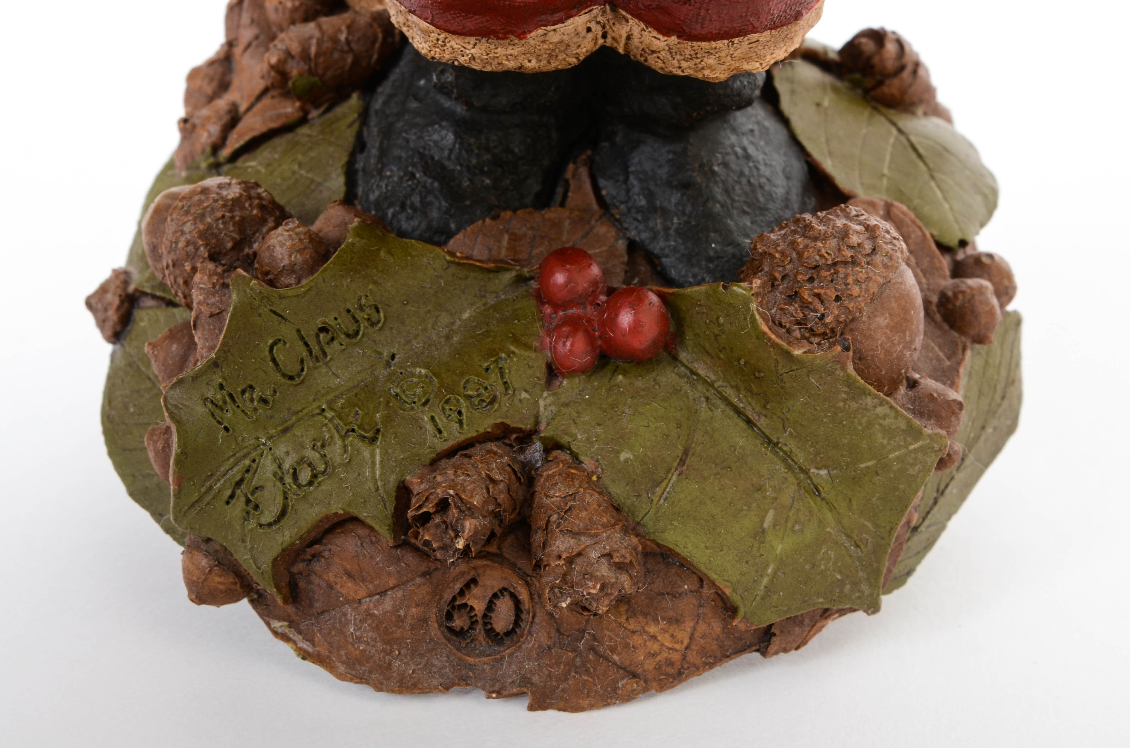 Collection of Seven 1980s Clark Gnome Figurines