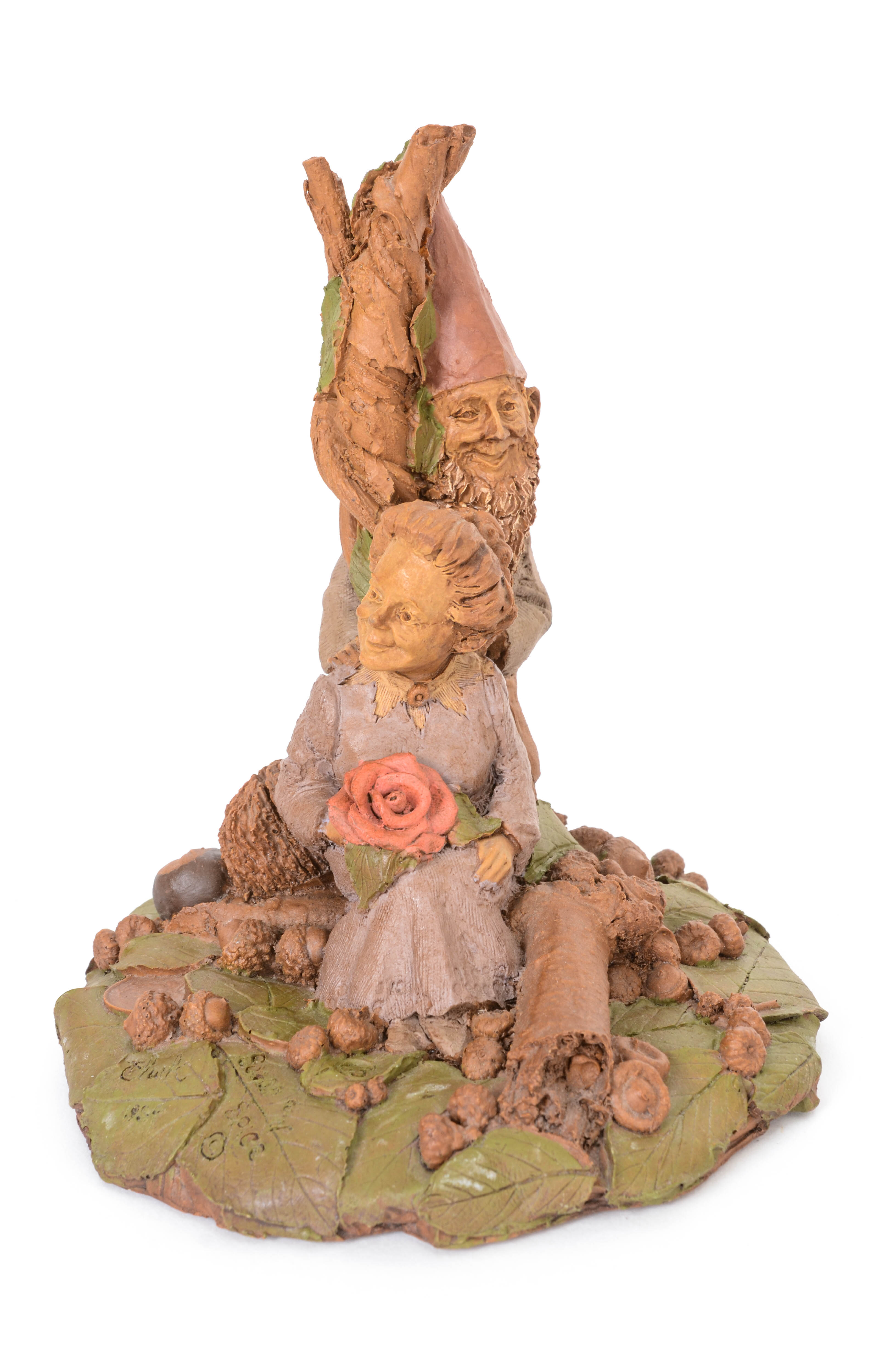 Collection of Seven 1980s Clark Gnome Figurines