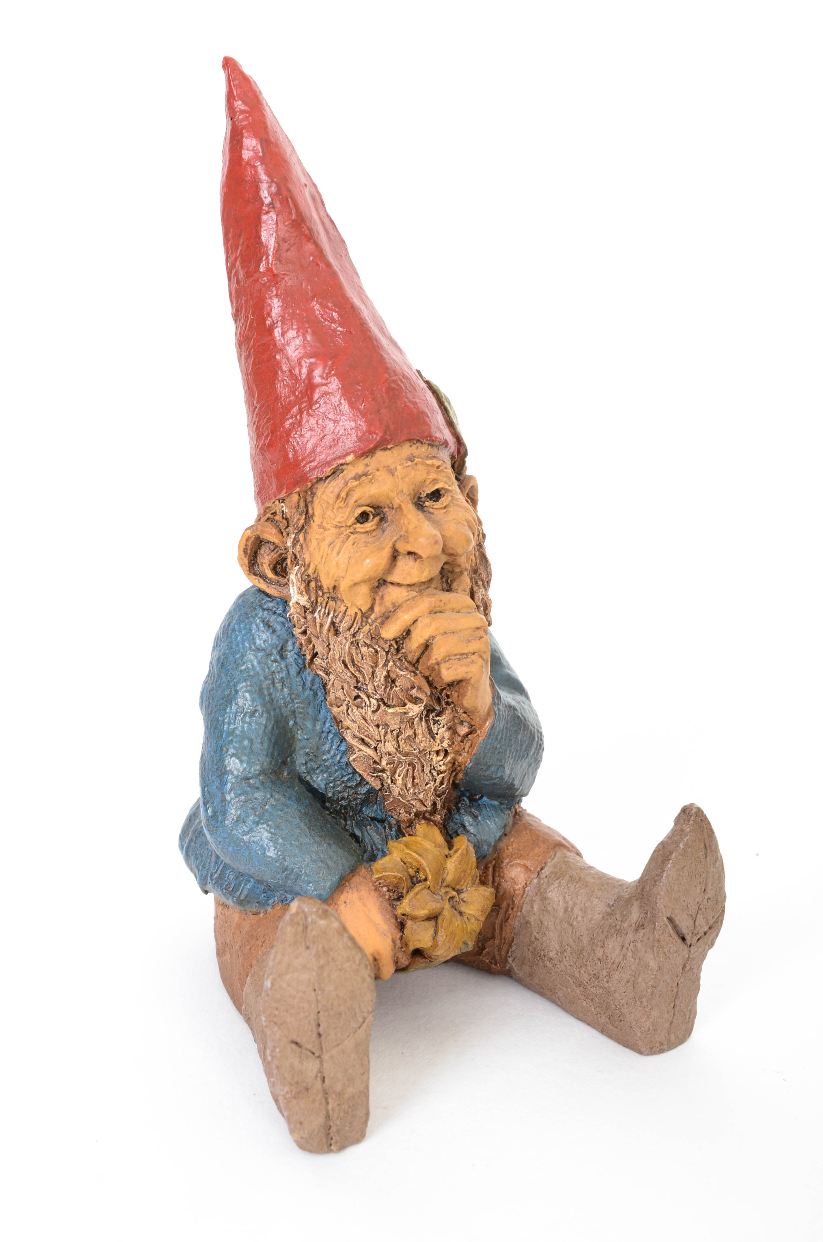 Collection of Seven 1980s Clark Gnome Figurines