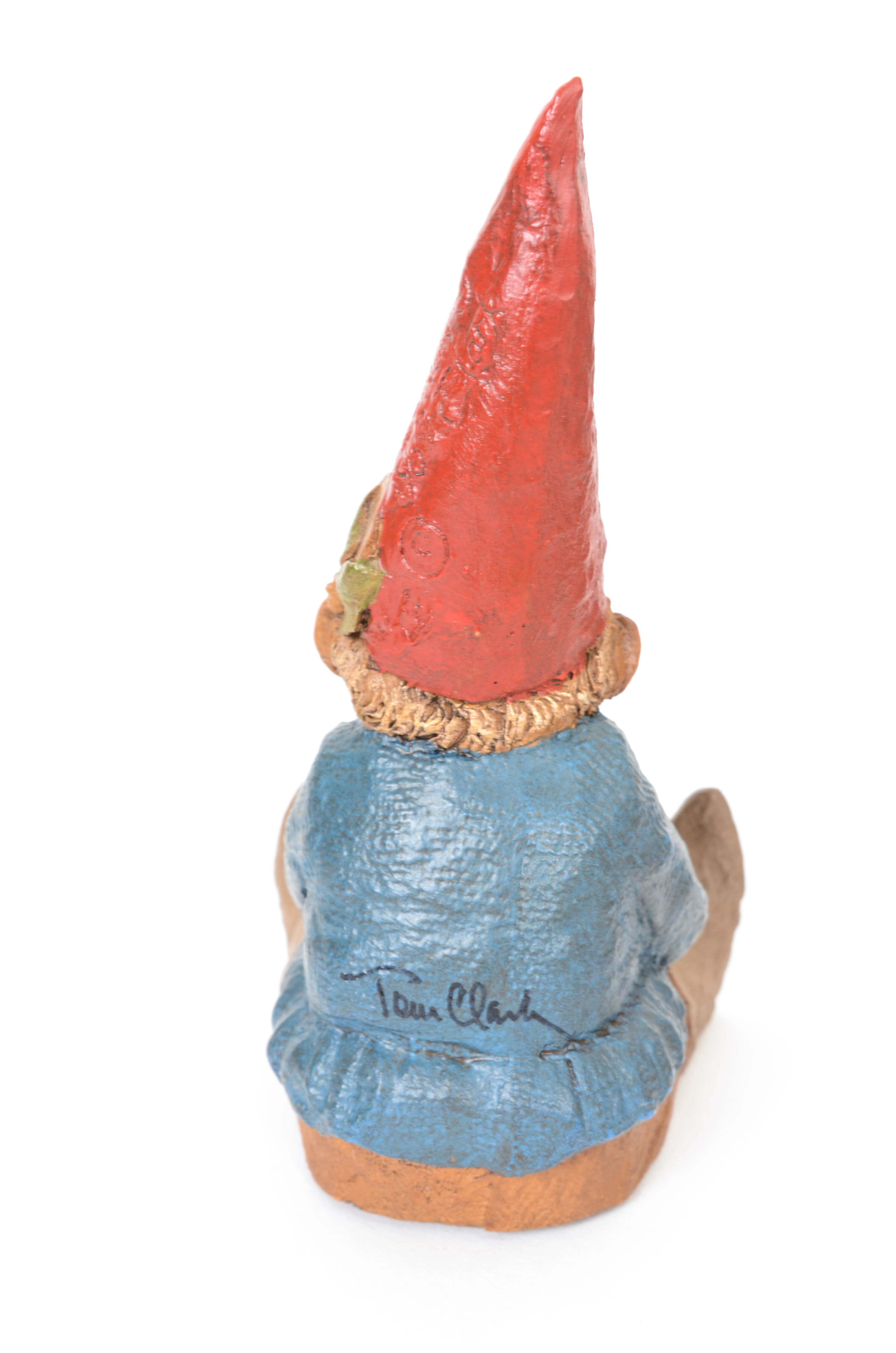 Collection of Seven 1980s Clark Gnome Figurines