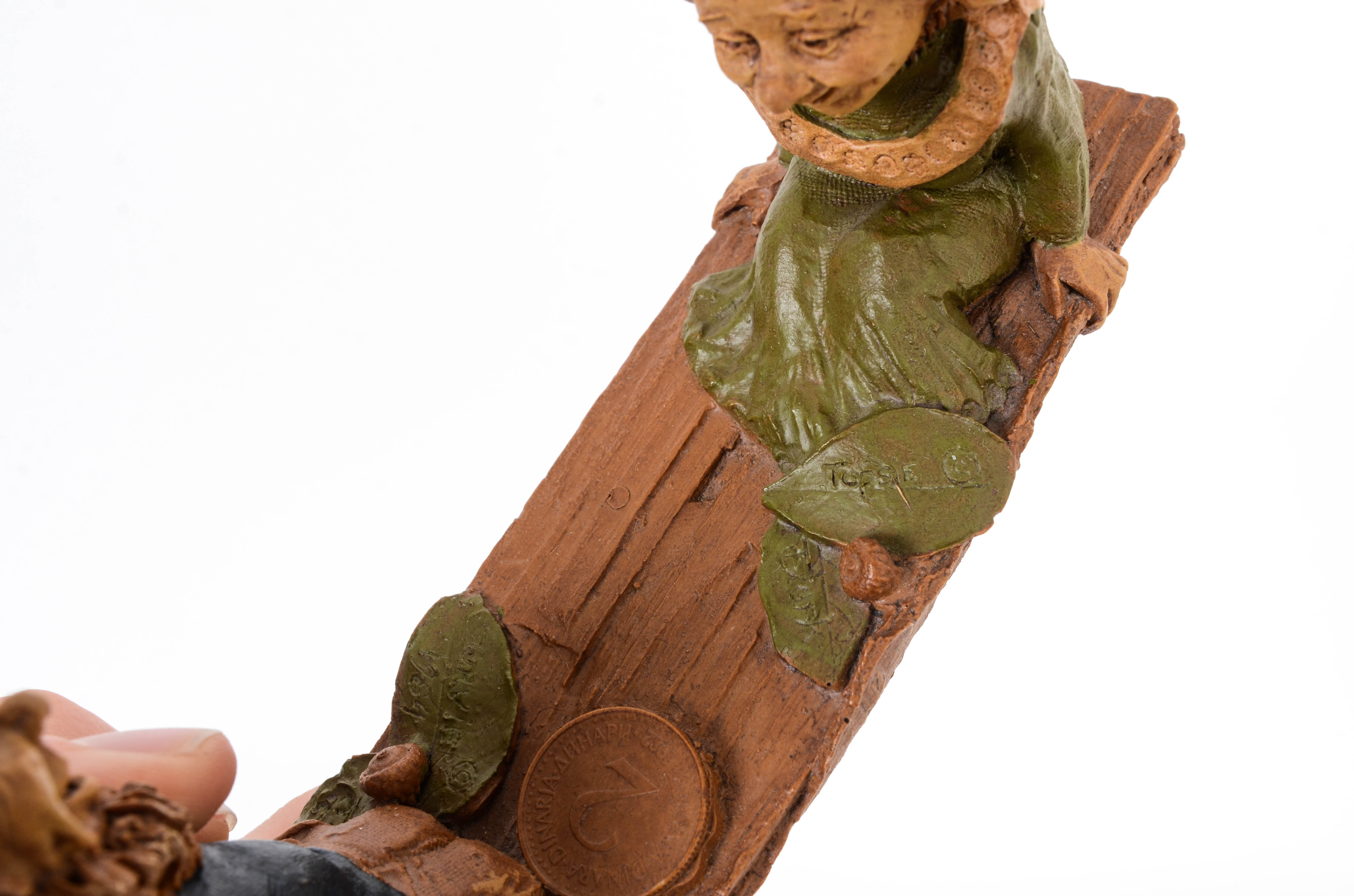 Collection of Seven 1980s Clark Gnome Figurines