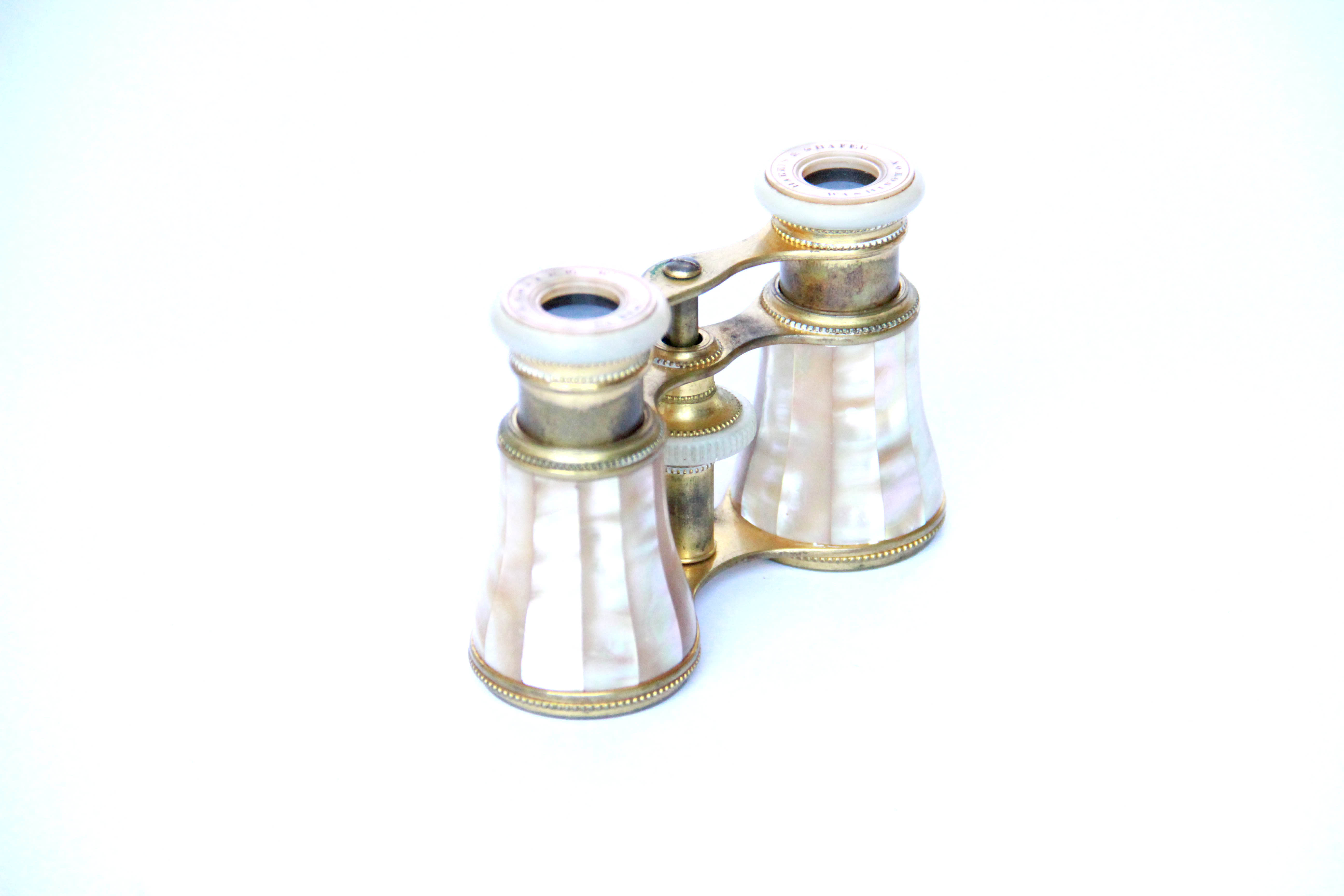 Vintage Mother of Pearl French Opera Glasses