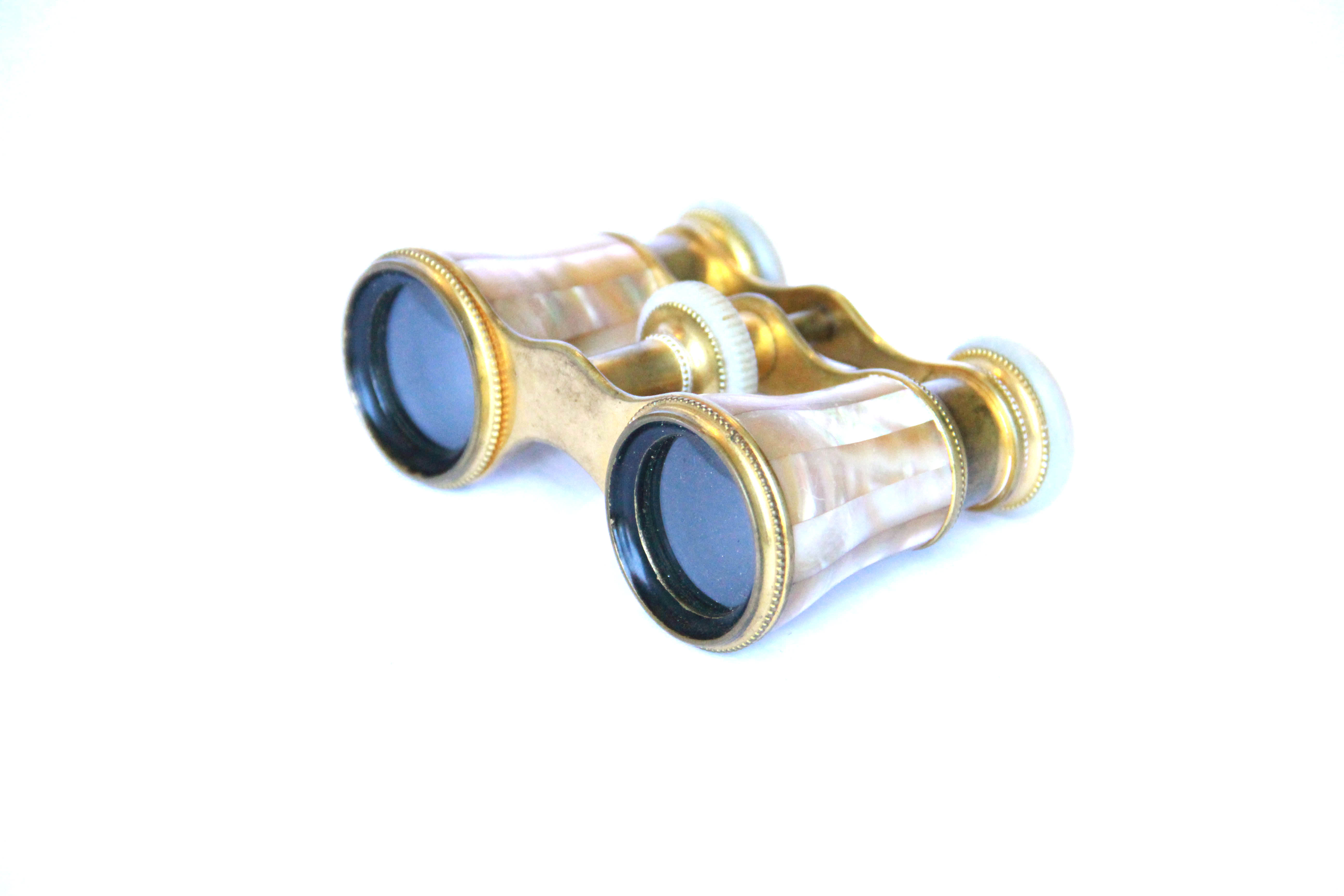 Vintage Mother of Pearl French Opera Glasses