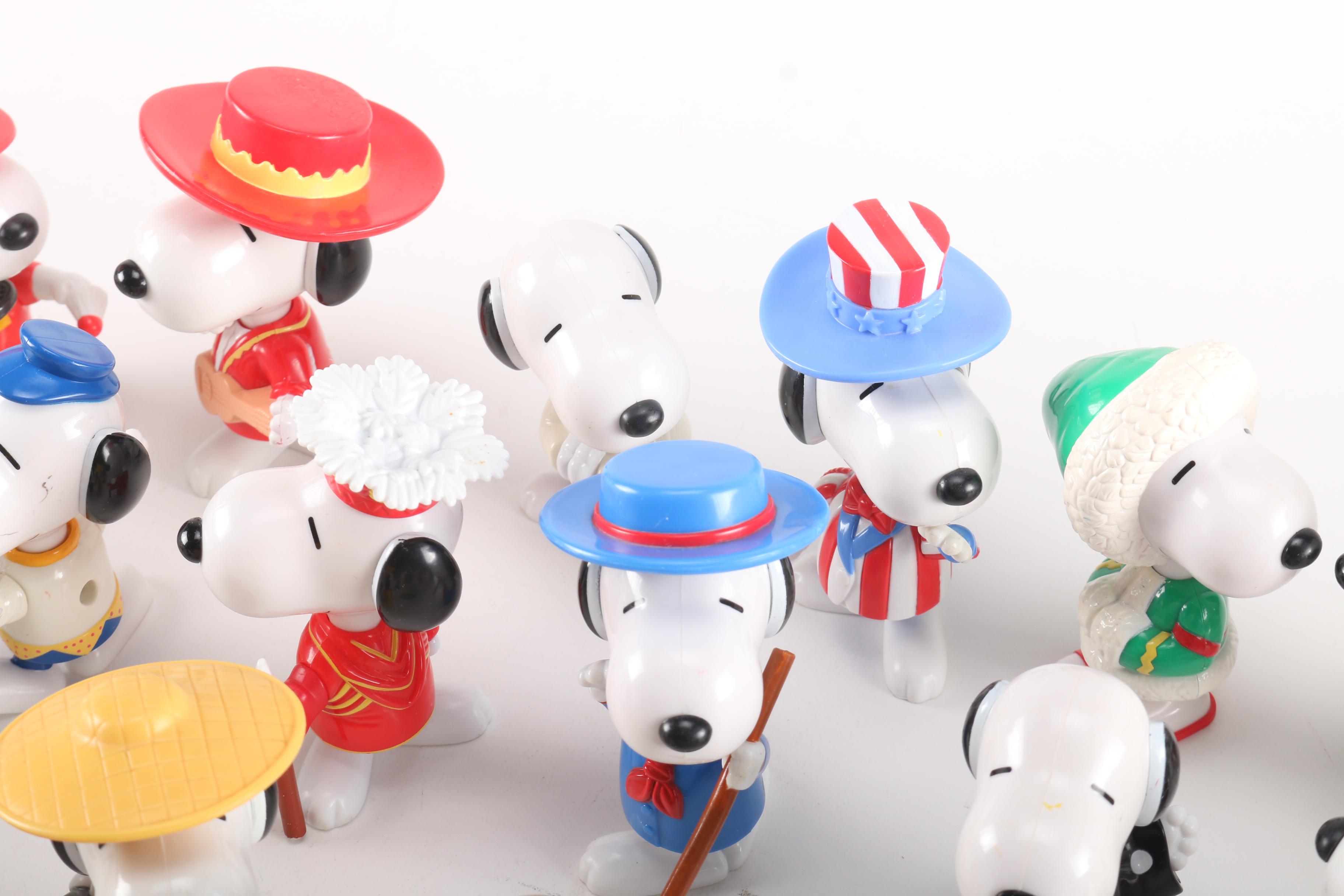 Snoopy Figures Made For McDonald's Corp.
