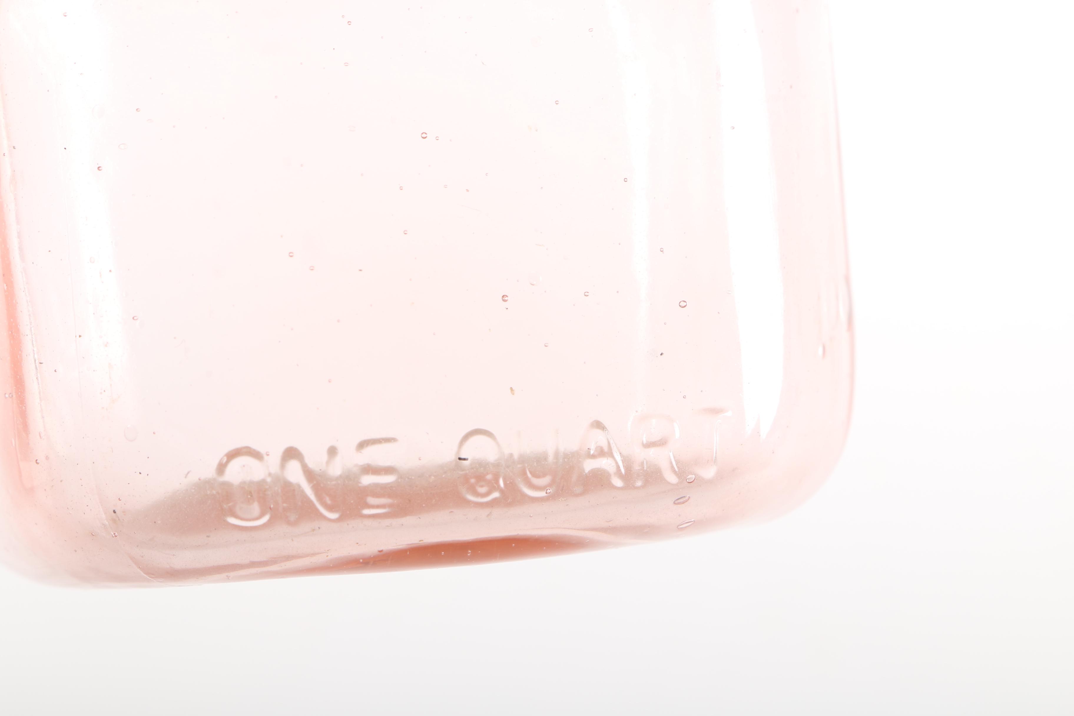 Brookfield Glass Milk Bottle