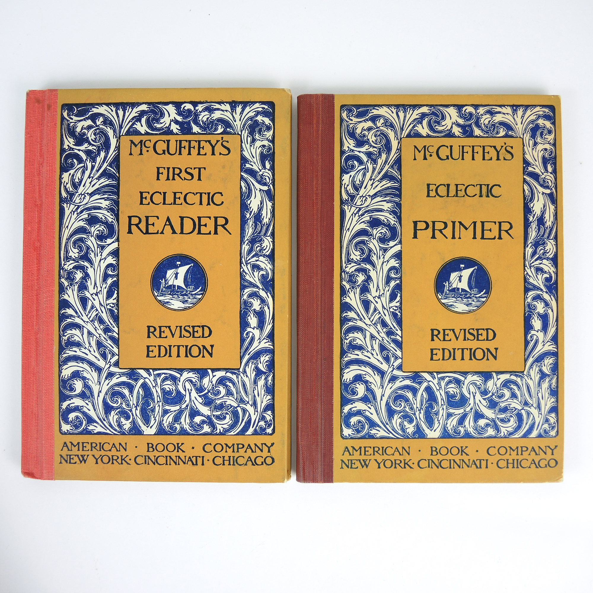 Seven-Volume Set of "McGuffy's Eclectic Readers" Revised Editions