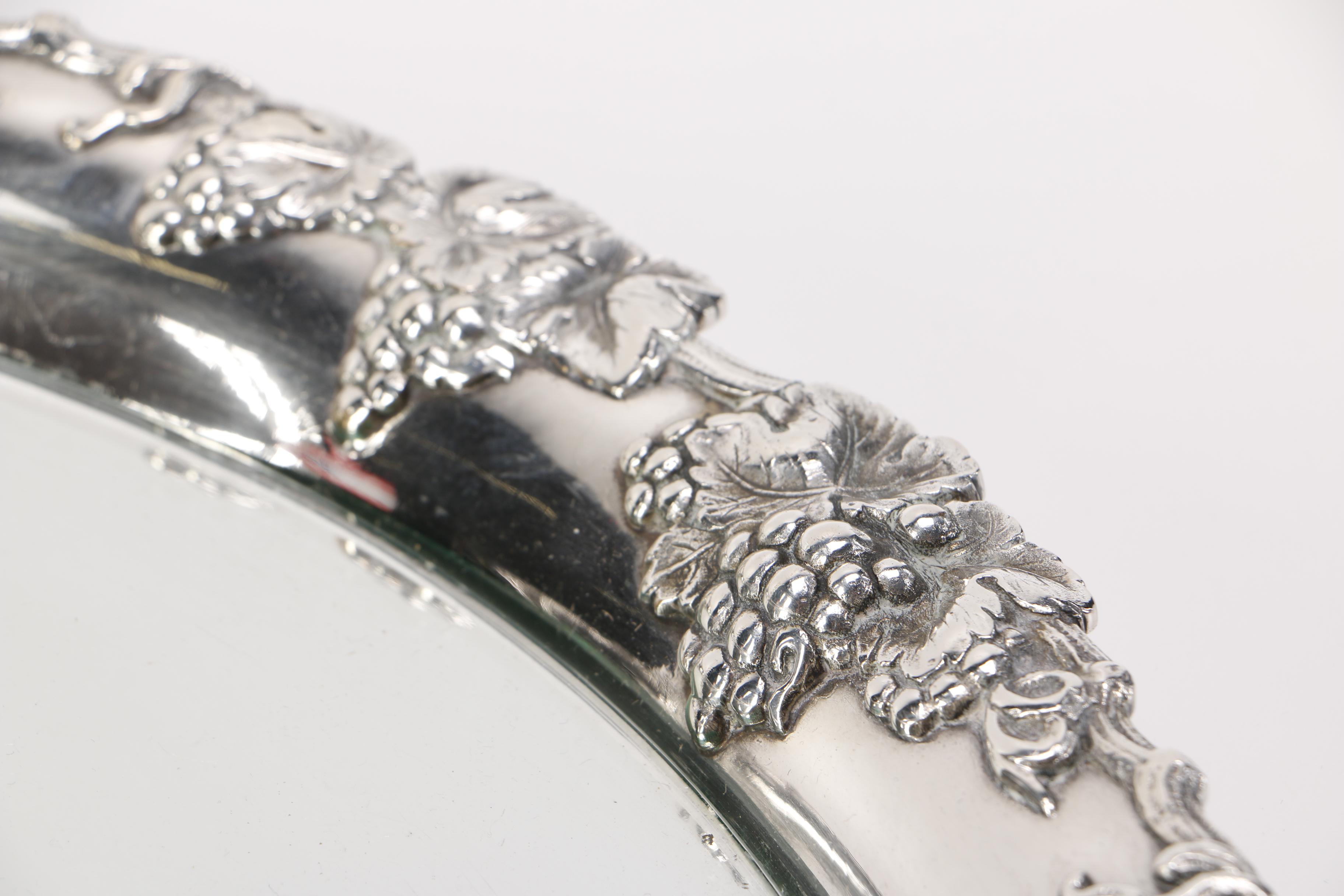 P. Ferner Silver Plate Punch Bowl Set