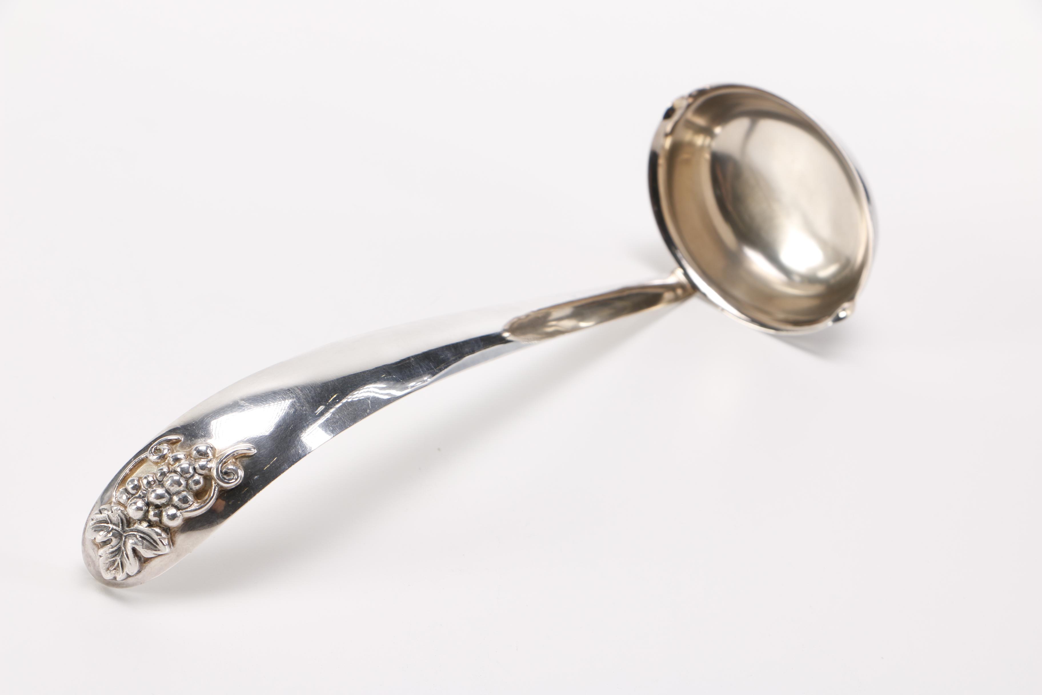 P. Ferner Silver Plate Punch Bowl Set