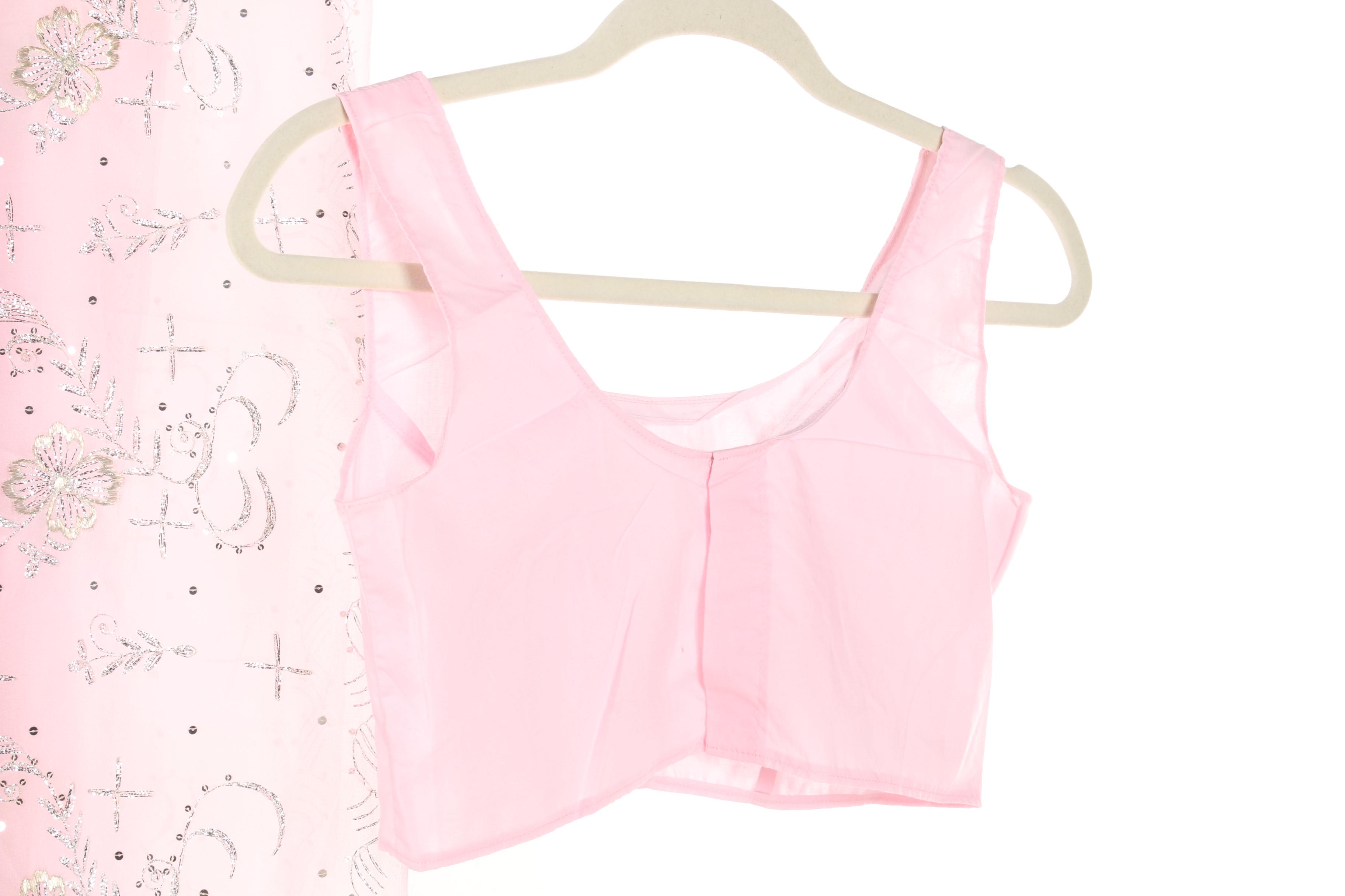 Assortment of Colorful Solid Sari's