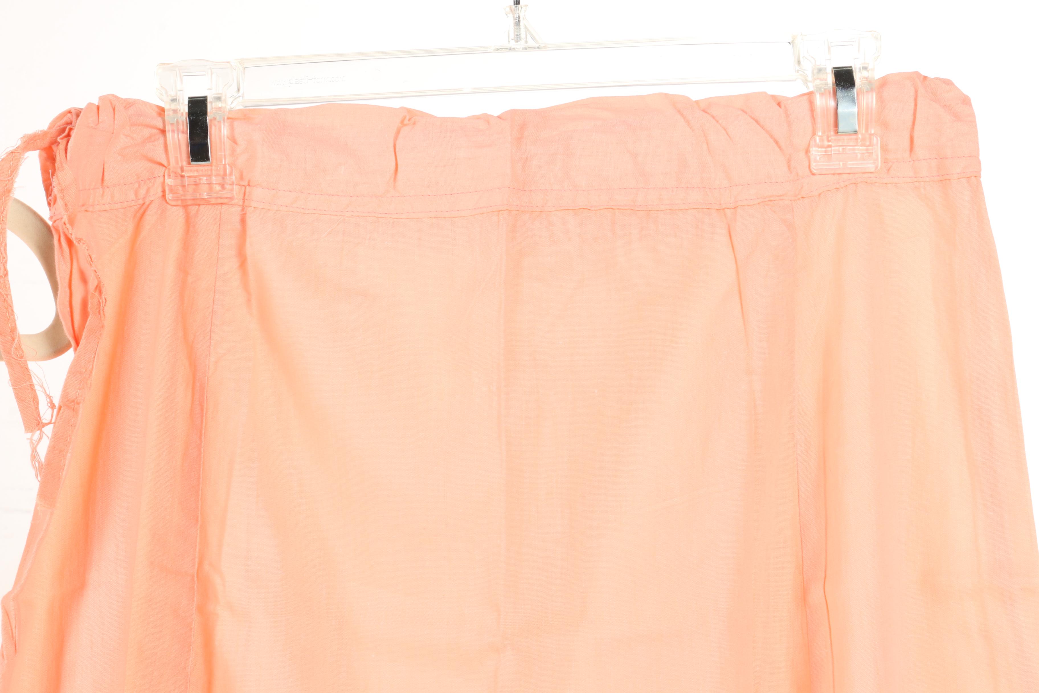 Assortment of Colorful Solid Sari's