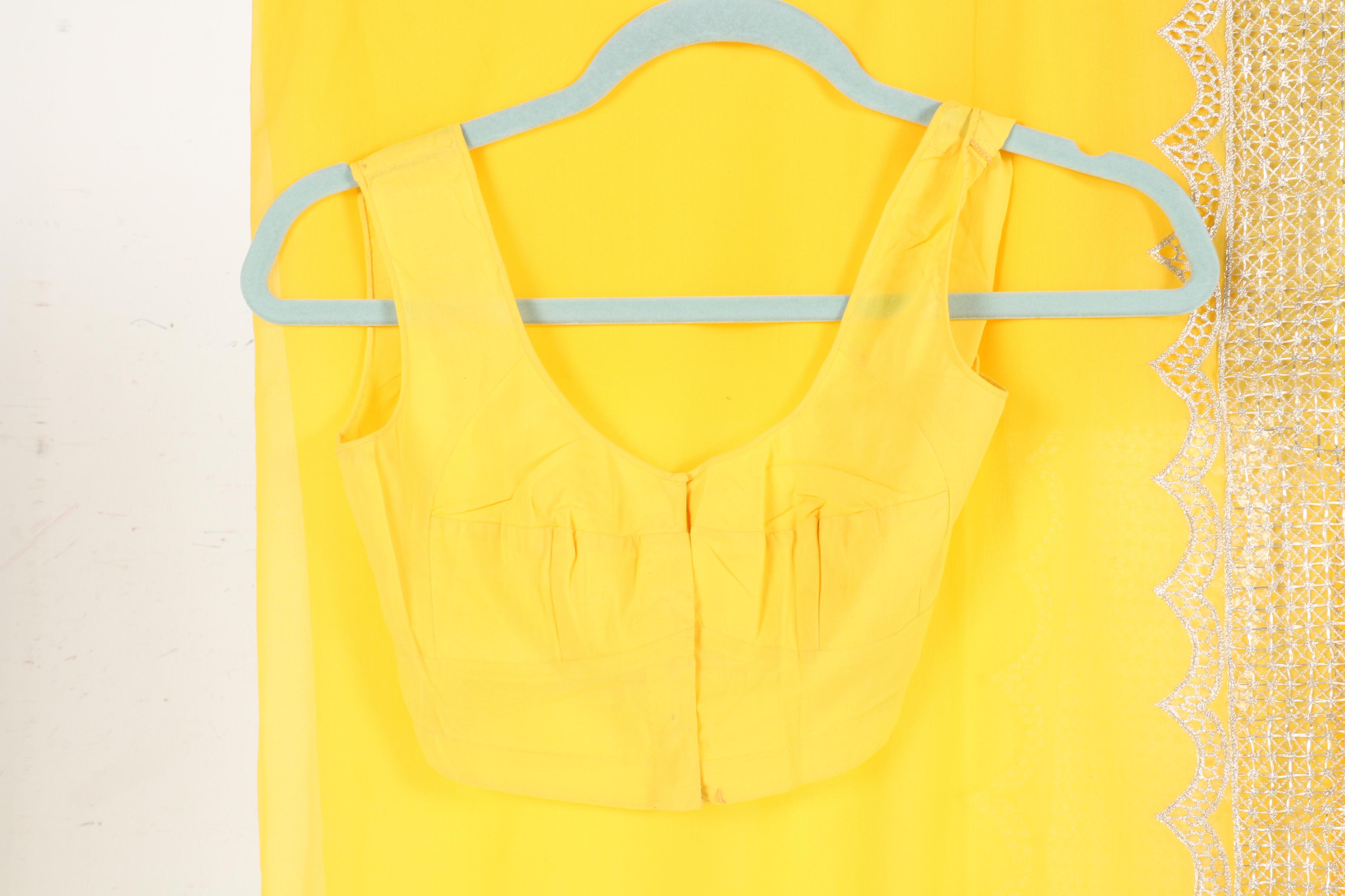 Assortment of Colorful Solid Sari's