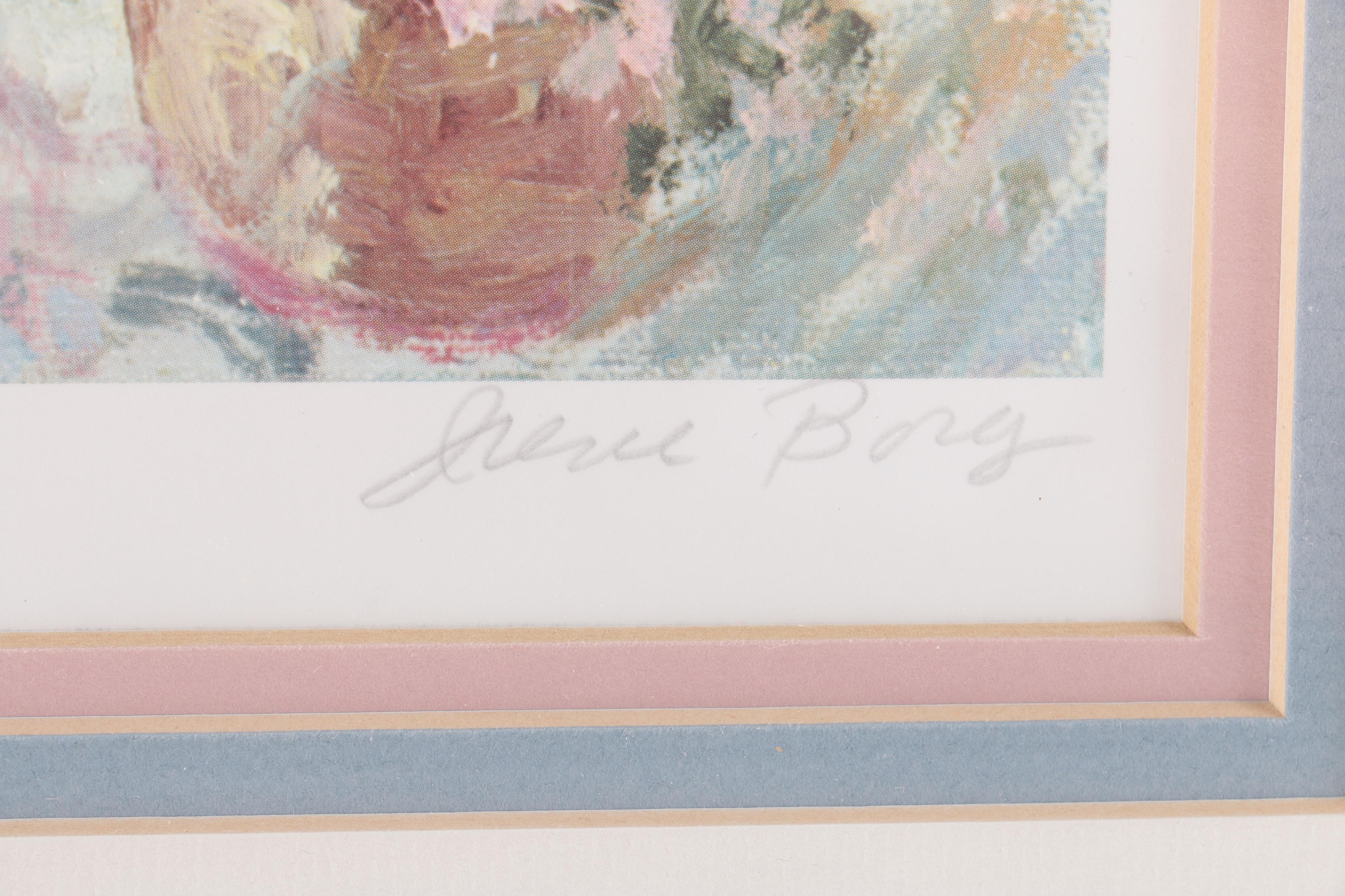 Irene Borg Limited Edition Offset Lithograph After "Solitude"