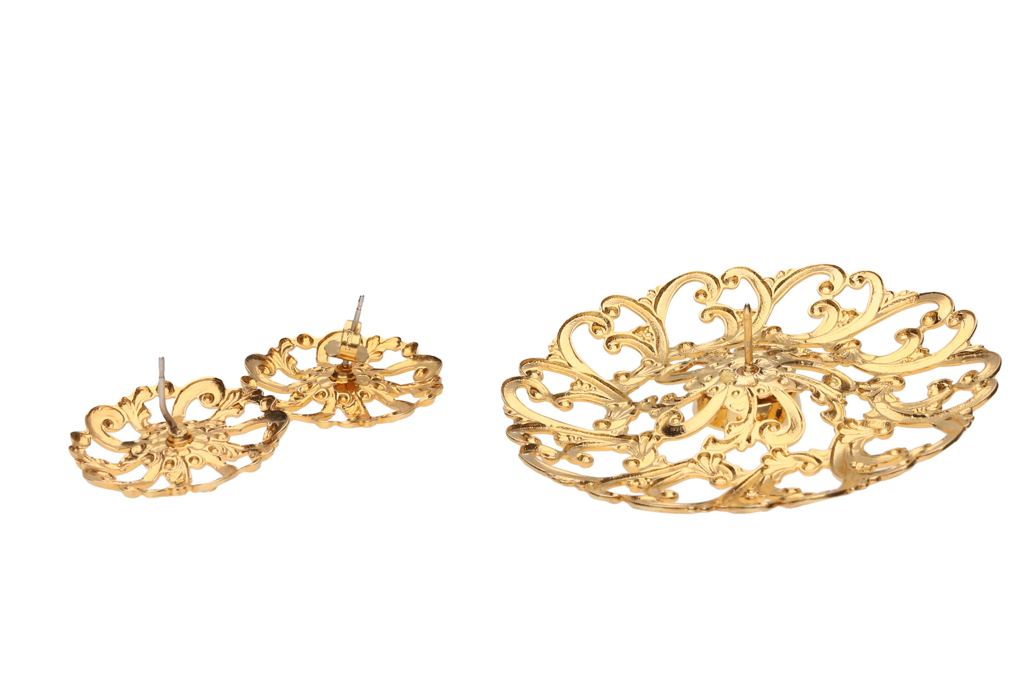 Assortment of Gold Toned Jewelry Including Jennifer Lopez