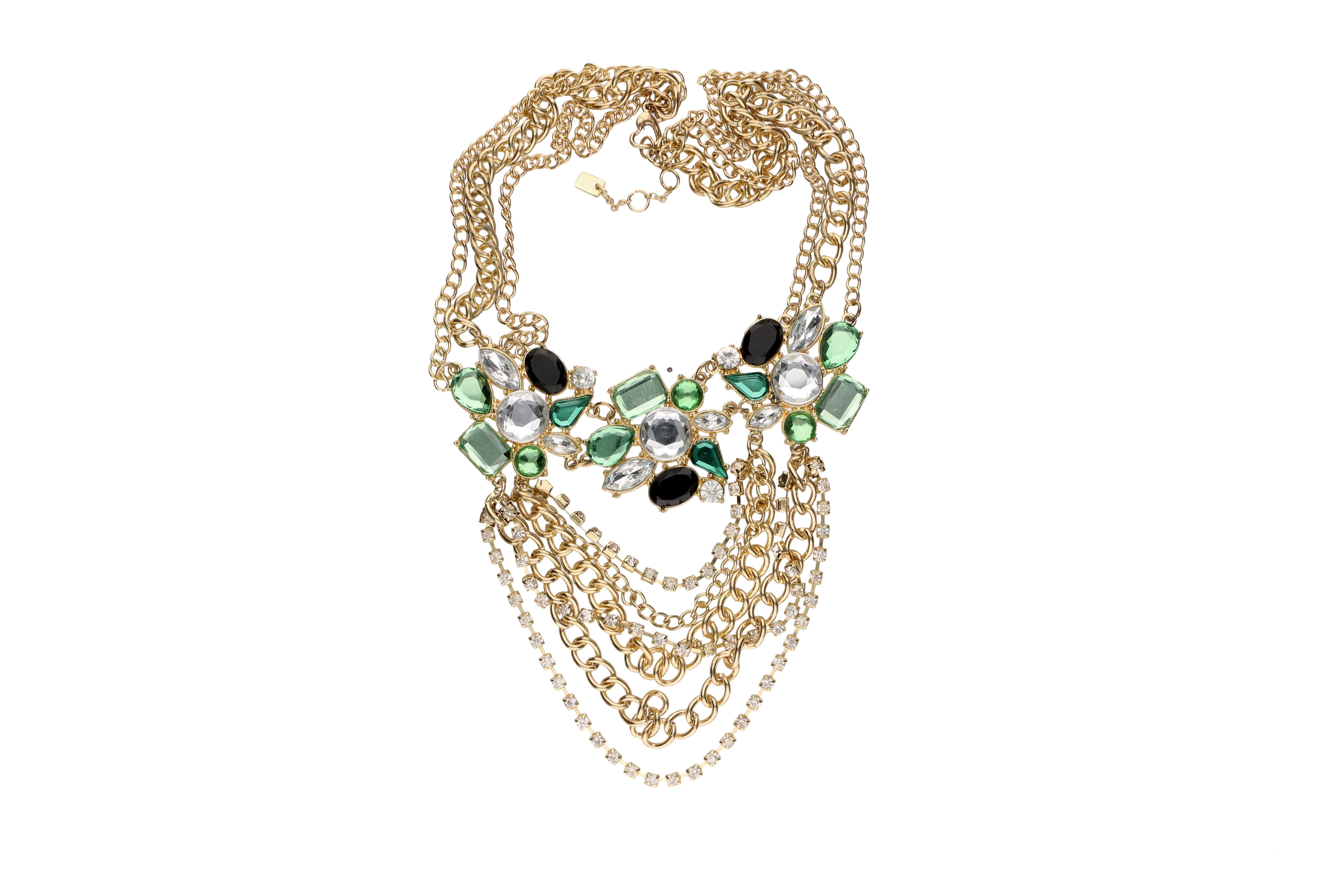 Assortment of Gold Toned Jewelry Including Jennifer Lopez