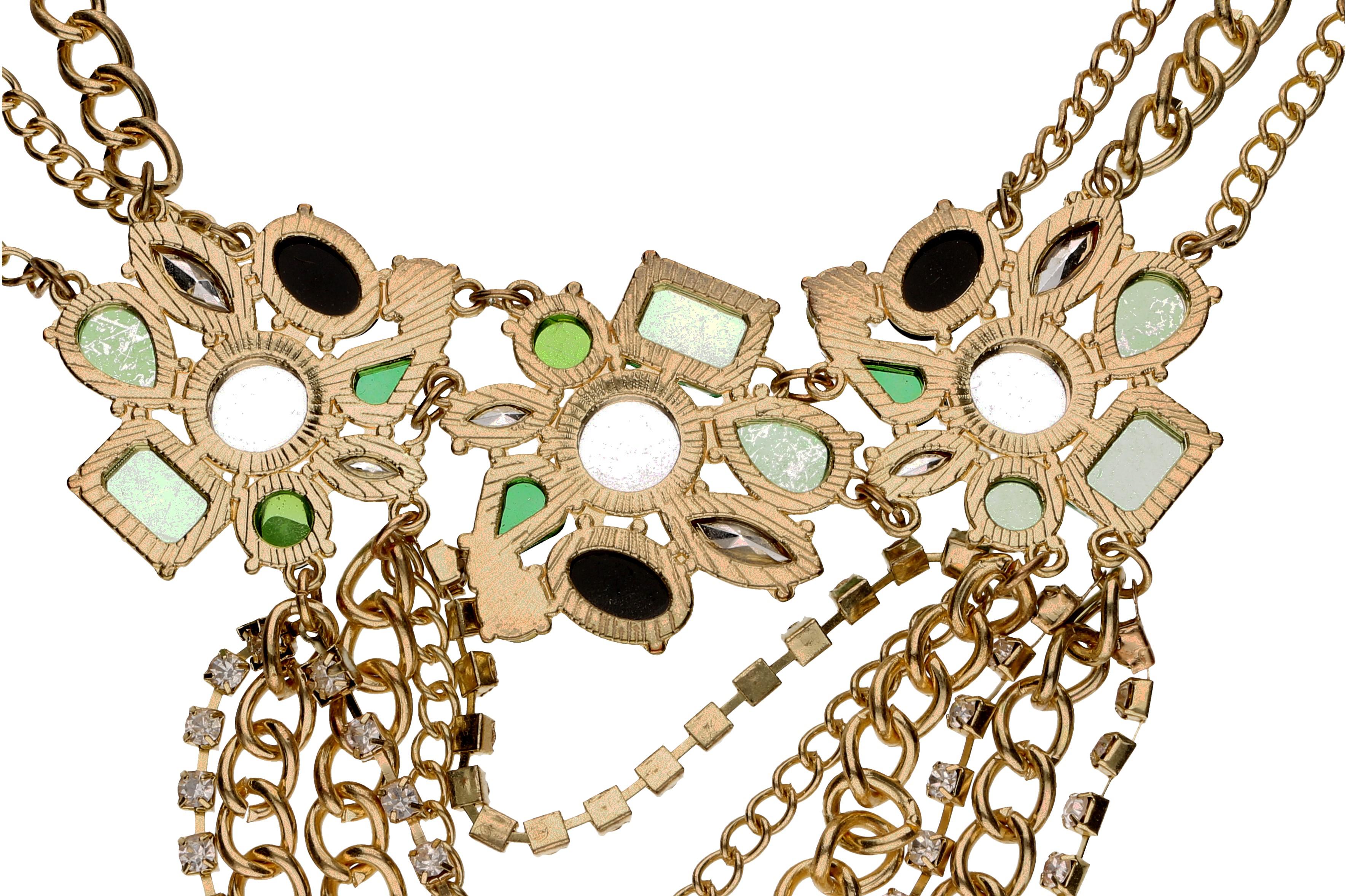 Assortment of Gold Toned Jewelry Including Jennifer Lopez